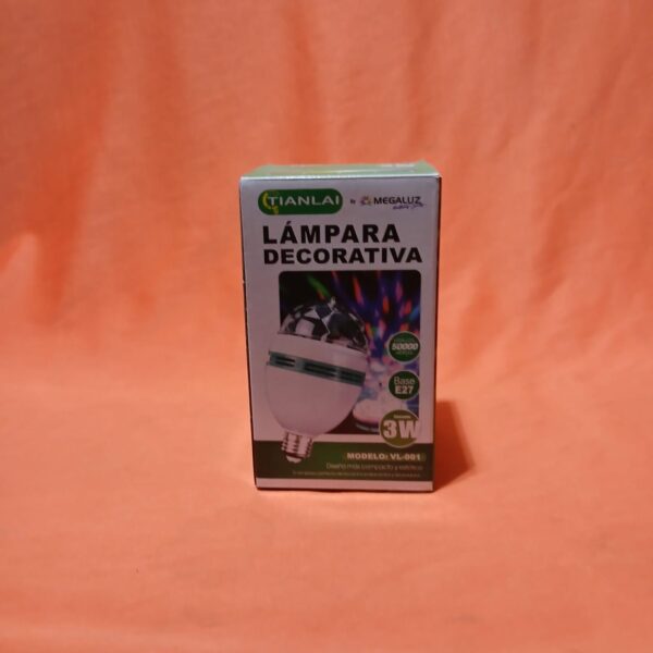 Lampara Decoraiva 3w
