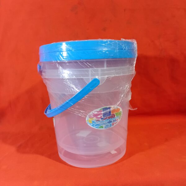 Lechero con tapa transparente M