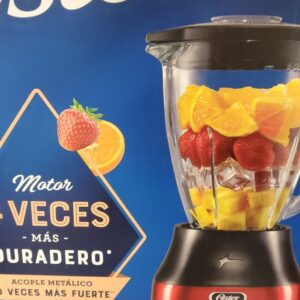 Licuadora Oster® con tecnología reversible, 2 programas automáticos y 3 velocidades más pulso BLSTPEG-CRT